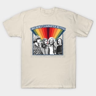 Creedence Clearwater Revival /\/ Original Vintage Style Fan Artwork T-Shirt